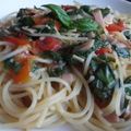よっさん＠あず母's cooksnap of when they made ☆トマトの香味パスタ(温・冷お好みで)☆.