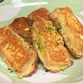yummy?'s cooksnap of when they made 簡単弁当に♫厚揚げの和風チーズピカタ.