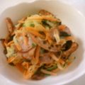 我が家でベーカリー's cooksnap of when they made 人参きゅうり魚肉ソーセージサラダ.