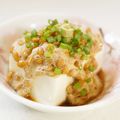 ななクレープ's cooksnap of when they made 本日の冷や奴〜納豆×青じそドレッシング〜.