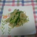 なっつなおこ's cooksnap of when they made もやしのピリ辛甘酢和え.