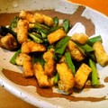 Ｔ，ＳＡＥＫＯ's cooksnap of when they made ✿わけぎと油揚げの炒めもの♪✿.