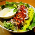 Ｔ，ＳＡＥＫＯ's cooksnap of when they made 簡単～✿カツオたたきのカルパッチョ風✿～.