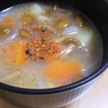 ４you's cooksnap of when they made なめこの豚汁.