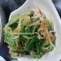 いちか3's cooksnap of when they made 水菜をパッと茹でてめんつゆミゾレ和え♪.