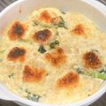 クックM6DK2O☆'s cooksnap of when they made ヘルシー♪ほうれん草のお豆腐グラタン.