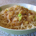 くいしんぼmogu's cooksnap of when they made 簡単*なめたけおろしのスパ.
