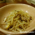 kurukurumin's cooksnap of when they made 簡単スピードもやし炒め.