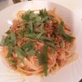 Shintarino's cooksnap of when they made 納豆キムチパスタ.