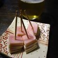 たなか家's cooksnap of when they made 切って重ねて刺すだけハムチーズ即席つまみ.