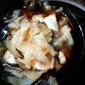 季節外れ's cooksnap of when they made 豆腐とキャベツの煮やっこ.
