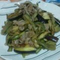 ぉゅきっち's cooksnap of when they made お弁当(#^.^#)豚ロースと茄子炒め.