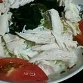 vanillamm's cooksnap of when they made バンバンジー風サラダ＋α.