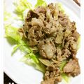 MarsaM's cooksnap of when they made マヨで簡単♪豚肉マスタードソテー.