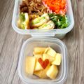 悠LOVE航's cooksnap of when they made りんごの皮で♡ちょこっとハート.