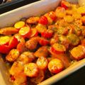 みじょーん's cooksnap of when they made トマトとマッシュルームのチーズ焼き.