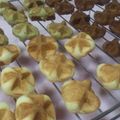 Nahomicook's cooksnap of when they made ワッフル型でころころクッキーつくったよ.