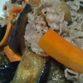 YON◎YON's cooksnap of when they made 茄子・牛肉の甘辛丼♪.