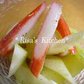 ガセリさ's cooksnap of when they made 簡単セロリとカニカマのマリネ.