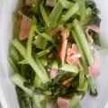 sawasour's cooksnap of when they made 簡単！小松菜とベーコンの炒め物.