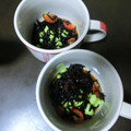 ももうふ's cooksnap of when they made 枝豆とトマトとヒジキのおひたし.