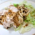 arinkocyan's cooksnap of when they made 豚しゃぶ♬野菜ときのこも♪.
