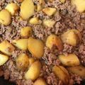 クックGW9ZS1☆'s cooksnap of when they made 【超簡単】ジャガイモとひき肉の甘辛煮.