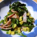 ゆうこりんのママ's cooksnap of when they made ✿ほうれん草とコーンの塩麹バター炒め✿.