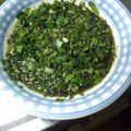 きみ犬's cooksnap of when they made スタミナアップにらだれ.