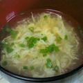painwood's cooksnap of when they made かき玉汁☆.
