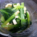 bunbuni's cooksnap of when they made 小松菜と油あげの簡単煮.