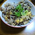 たりみん's cooksnap of when they made 牛玉ひじき混ぜご飯。.