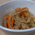 izca's cooksnap of when they made 切り干し大根とベーコンの昆布茶炒め.