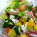 はまこ1124's cooksnap of when they made たことカラフル野菜のマリネ。.