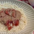 Iris77☆彡☆彡's cooksnap of when they made ツナトマトそうめん.