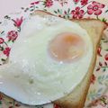 龍青空ママ's cooksnap of when they made 忙しい朝にも３☆目玉焼きトースト.