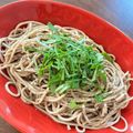 y_u♡'s cooksnap of when they made お蕎麦を使って♪超簡単で美味しい！和風パスタ.