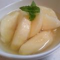 はるらぶ♪'s cooksnap of when they made 桃とお酒のデザート.