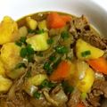 よすぼお's cooksnap of when they made 新じゃがと新玉ねぎでカレー肉じゃが~☆.