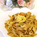 るるおか's cooksnap of when they made あと一品！　きんぴらの卵とじ.