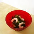 白玉蜜柑's cooksnap of when they made 備忘録 三杯酢 胡瓜とワカメの酢の物.