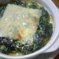shokolat's cooksnap of when they made ほうれん草のクリーミーグラタン♪.