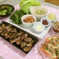 赤い電話's cooksnap of when they made 魚焼き機で簡単！韓国焼き肉サムギョプサル.
