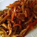 sugaryuuki's cooksnap of when they made 簡単‼青椒肉絲風炒め.