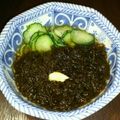 shizuとreo's cooksnap of when they made 夏バテに＊もずく酢＊.