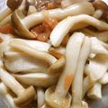 アオグマ's cooksnap of when they made 酒蒸しきのこの梅和え.