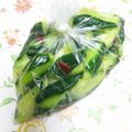 まっちー食堂's cooksnap of when they made あっという間☆きゅうりの即席漬☆.