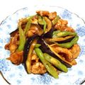 うまうま・らぶ's cooksnap of when they made 照り照り☆いんげんとなす豚肉の甘味噌炒め.