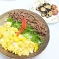 サンディサンディ's cooksnap of when they made 三色丼.