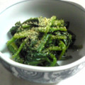 yukky's cooksnap of when they made キチンと美味しい♪ごま和え＠ほうれん草.